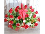 Spirit of Love - 24 Stems Basket